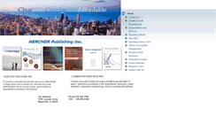 Desktop Screenshot of hercherpublishing.com