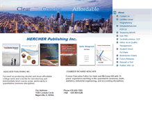 Tablet Screenshot of hercherpublishing.com